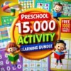 15000 Educational Kids Resources Bundle for Ages 3 to 5 - Fun and Interactive Learning Worksheets