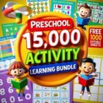 15000 Educational Kids Resources Bundle for Ages 3 to 5 - Fun and Interactive Learning Worksheets